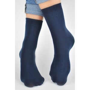 Hladké ponožky Noviti SB005 Tmavě modrá 27-30