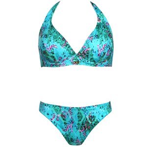 Dvoudílné plavky Self S115 Bora Bora 8 Zeleno-barevná 40D | dámské plavky