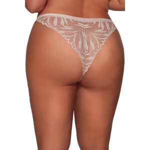 Kalhotky Ava Lingerie Yasemin - brazilky Béžová XL