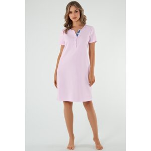 Noční košilka Italian Fashion Lady - bavlna Růžová M