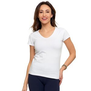 Bavlněné tričko Moraj BD900 - krátký rukáv Bílá L